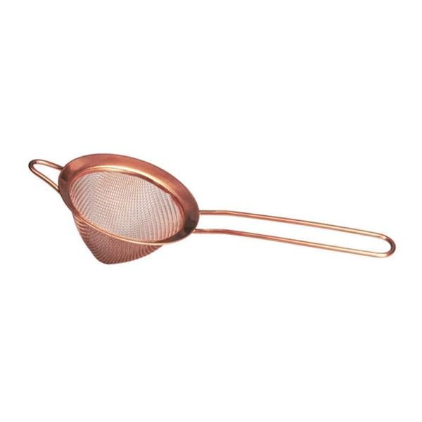 Biradlı Brd-Ef143-Bakır Bar Süzgeçi 8 Cm Bakır