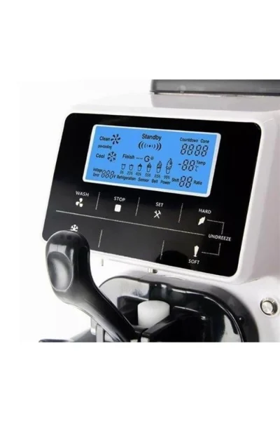 VOSCO VST-16EB Soft Dondurma Makinesi Set Üstü Beyaz