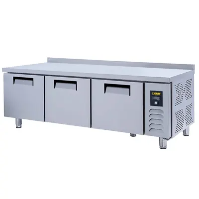 Gast TTKB1310C Tezgah Tipi 3 Kapılı Kısa Geniş Buzdolabı