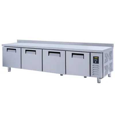 Gast TTKB1400C Tezgah Tipi 4 Kapılı Kısa Buzdolabı