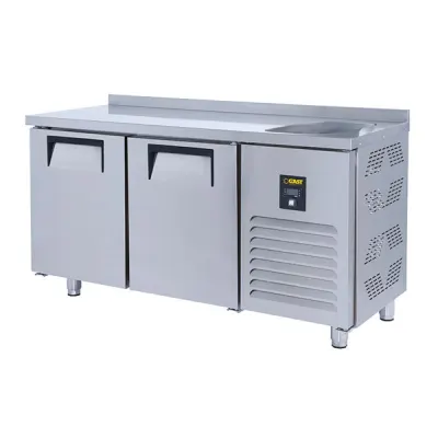 Gast TTEB1200 Tezgah Tipi 2 Kapılı Evyeli Buzdolabı