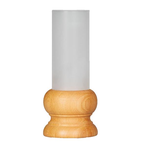 Biradlı Grv-1861 Ahşap Şamdan Ø5x16,5 Cm Meşe