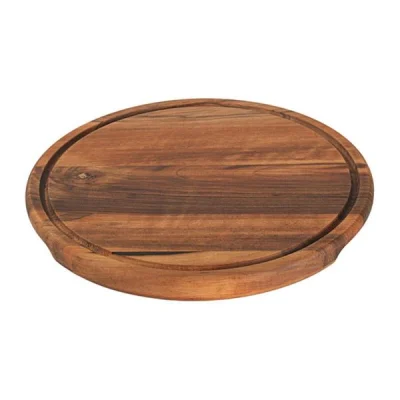 Biradlı Grv-1904 Ceviz Pizza Sunum Tahtası 32x24 Cm