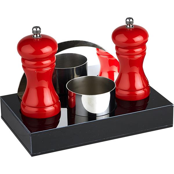 Biradlı Grv-198 4 Lü Menaj Set 20x12x3 Cm Kırmızı