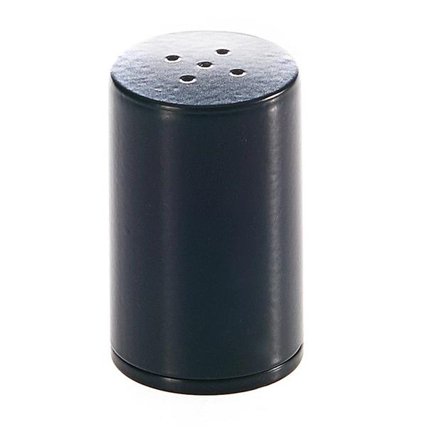 Biradlı Grv-295-Siyah Groovy Yuvarlak Bodur Tuzluk Çap 4 Cm H:6,5 Cm