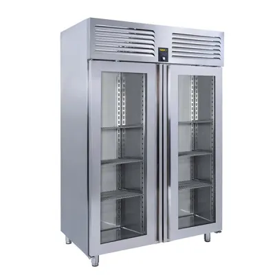 Gast DTCB1200 Dikey Tip 2 Cam Kapılı Snack Buzdolabı