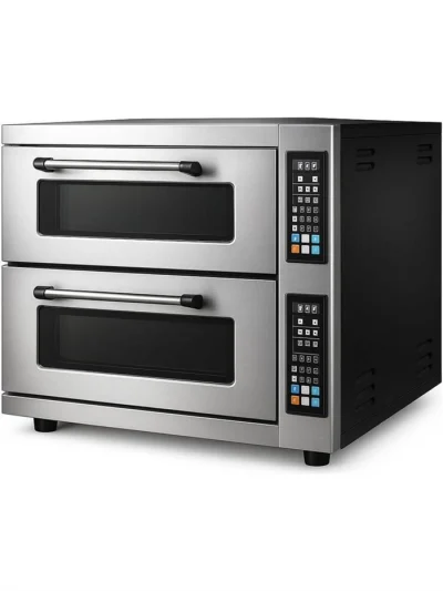 By Kitchen DPO-502 Çift Katlı Pizza Fırını