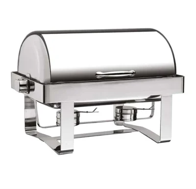 CHAFING DISH 180 DERECE AÇILIR KAP.DÜZ AYAK