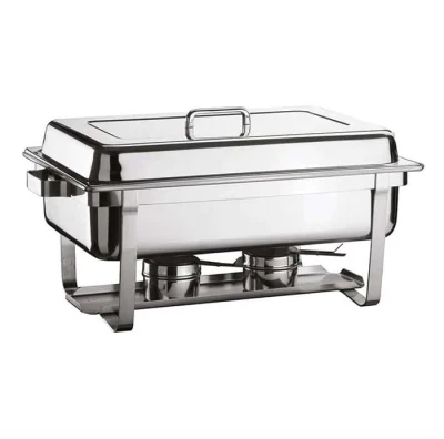 CHAFING DISH ÇİN MODEL KAP. İÇİÇE GEÇEN AYAK