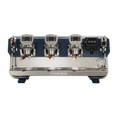 Faema E71 A/3 Touch Blue Pearl Otomatik Espresso Kahve Makinesi 3 Gruplu