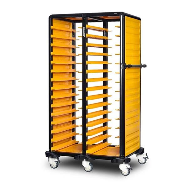 Gastrolley G.SS.150.D.2 150 İkili Self Servis Arabası 2 Yanı Kapalı 104x71x174cm