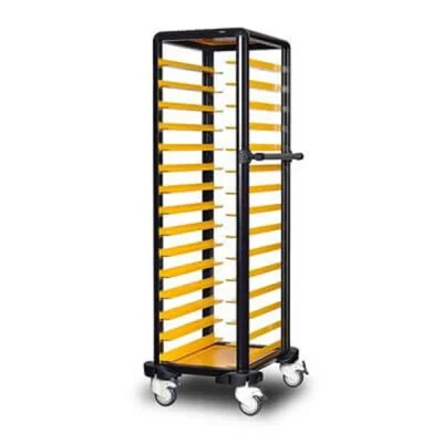 Gastrolley G.ST.150.S.1 150 Tekli Servis Tepsi Arabası Etrafı Açık 57x71x174cm