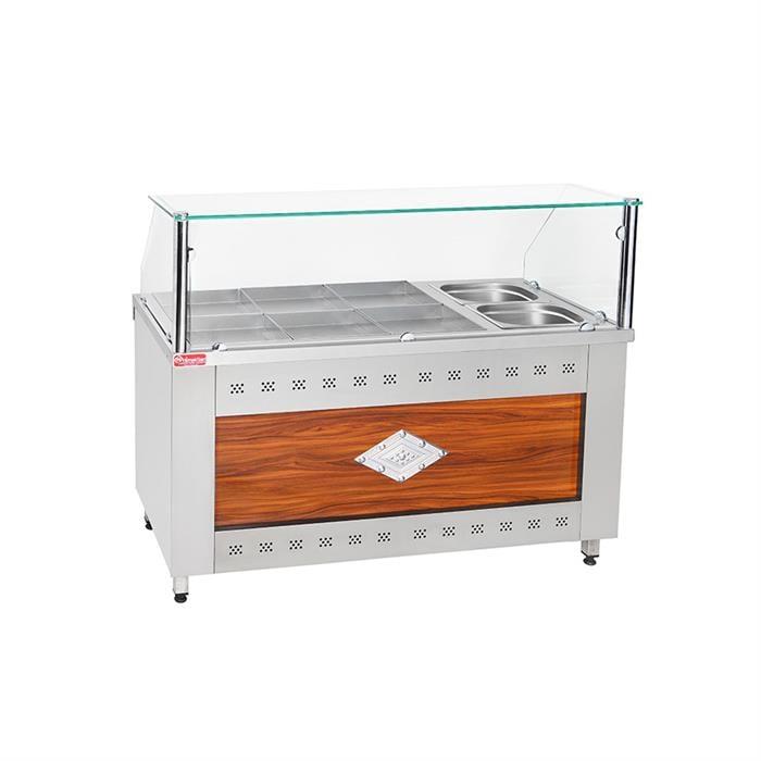 Himaksan BSG 6X2 6 Tepsi + 2 Çorbalıklı Benmari Sulu Sistemi