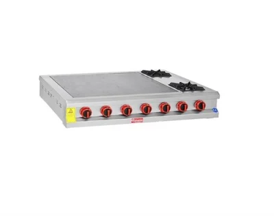 Himaksan BZSOG120 CES 2 Ocak + Pleyt Set Üstü Bazlama Ocağı Gazlı Lpg-Ce