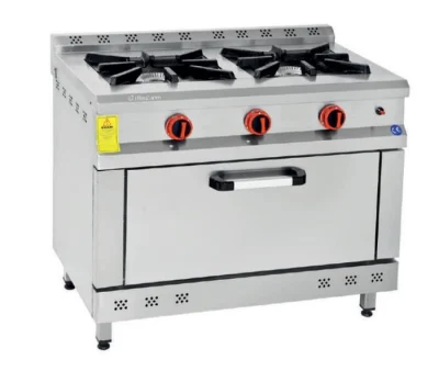 Himaksan KZG-1060 2+1 Fırınlı Gazlı Kuzine Dg-Ce