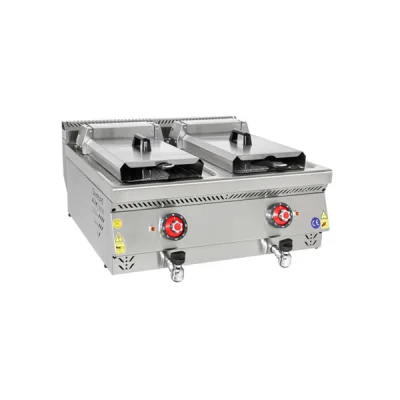 Himaksan SFE 663 9+9 Lt Elektrikli Çiftli Fritöz Set Üstü