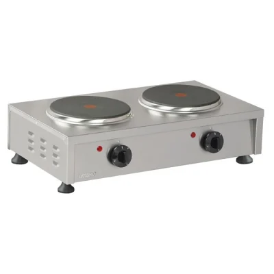 Omake Set Üstü Elektrikli Çiftli Ocak 53x33x16 Cm