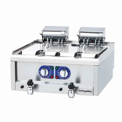 Öztiryakiler 600 Seri 60*60*26 Set Üstü Fritöz Elektrikli