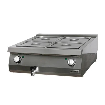 Öztiryakiler 700 Seri Set Üstü Bain Marie Elektrikli 80*70*30-Gn Kaplar Hariç