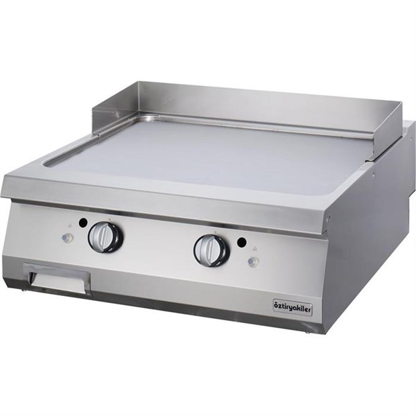 Öztiryakiler 900 Seri Set Üstü Grill Plate Düz Gazlı 80*90*30