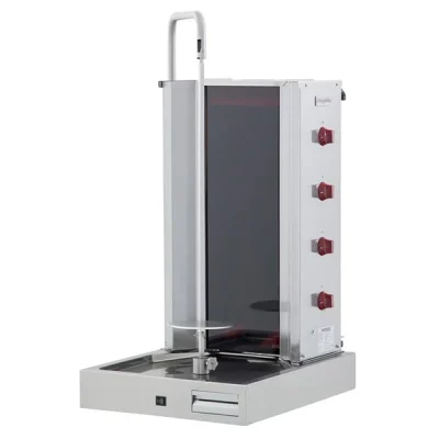Öztiryakiler Döner Ocağı Elektrikli Alttan Motorlu 4 Eud-Eco Model