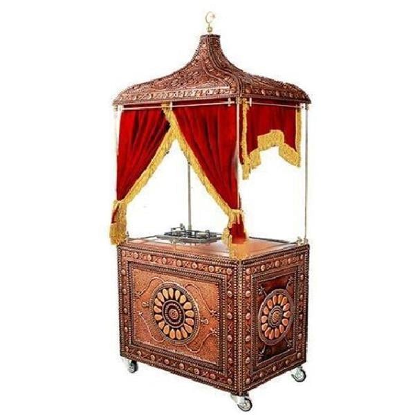 Anka Arabalı Közde Kahve Standı 200x70x220