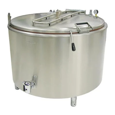 Öztiryakiler Kazan Krom Çelik Buharlı 400 Litre