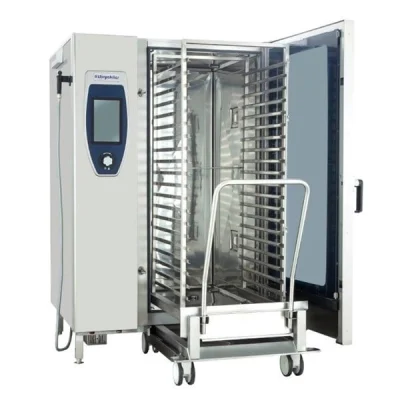 Öztiryakiler Konveksıyonlu Kombi Fırın Elektrikli 20*Gn 2/1 Tepsi Kıt Arabalı