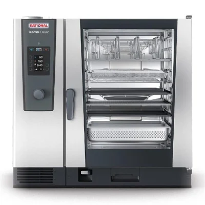 Rational İcombi Classic Buhar Konveksiyonlu Gazlı Fırın 10x2/1 Gn Kapasiteli