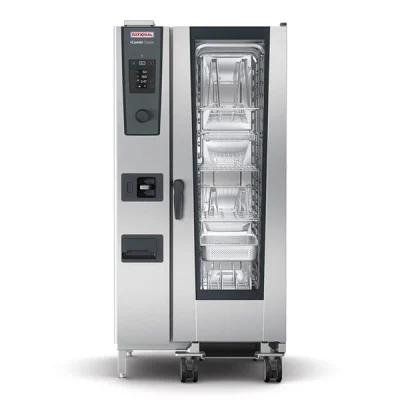 Rational İcombi Classic Buhar Konveksiyonlu Gazlı Fırın 20x1/1 Gn Kapasiteli