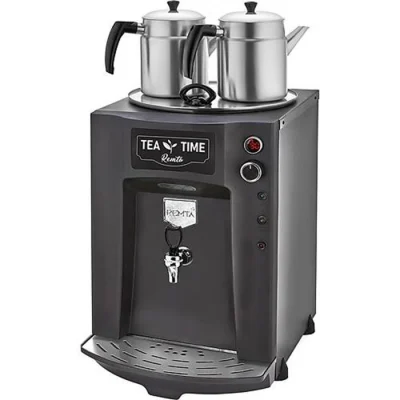 Remta DE11P 2 Demlikli Premium Jumbo 23 lt Çay Ocağı Siyah