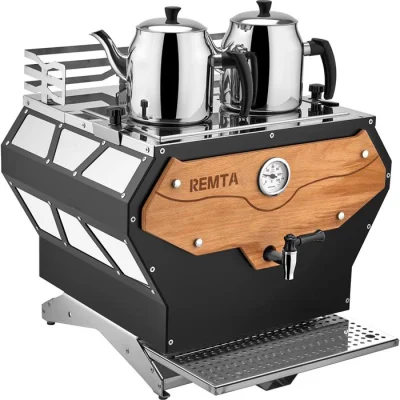 Remta DE22 Pro Serisi 2 Demlikli Jumbo Çay Makinesi 19 lt