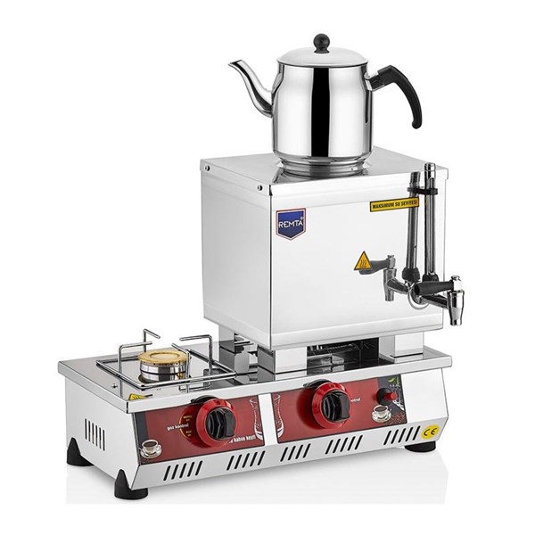 Remta N10 15 Model Tek Demlikli 13 lt Kahveci Takımlı Çay Kazanı