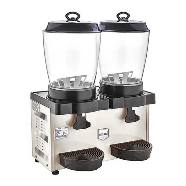 Remta ST35 Çiftli Royal Mini Şerbet & Ayran Makinesi 11 + 11 lt Metalik Gri
