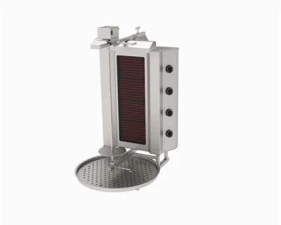 Atalay ADE-4U Döner Ocağı 4 Gözlü Elektrikli Üstten Motorlu Döner Ocağı
