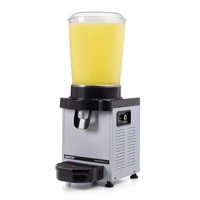 Samixir 10 L Panoramik Karıştırıcılı Soğuk İçecek Dispenseri Analog Inox