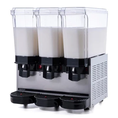 Samixir 20 + 20 + 20 L Klasik Triple Karıştırıcılı Soğuk İçecek Dispenseri Inox