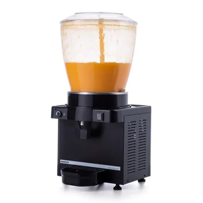 Samixir 22 L Panoramik Fıskiyeli Soğuk İçecek Dispenser Analog Siyah