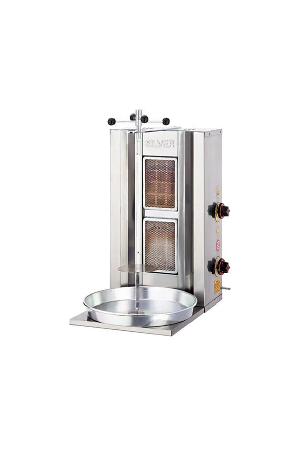 SilverInox 2164 2 Radyanlı Doğal Gazlı ve Lpgli Döner Ocağı