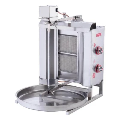 SilverInox 2164-U2 2 Radyanlı Üstten Motorlu Gazlı ve Lpgli Döner Ocağı