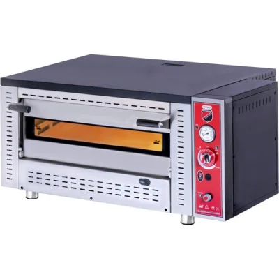SilverInox PF-62 G Gazlı Tek Katlı Pizza Fırını 62x62 cm