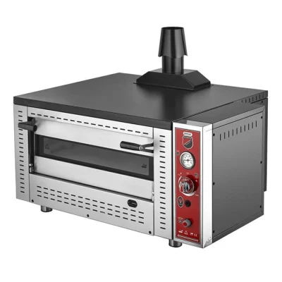 SilverInox PF-92 G Gazlı Tek Katlı Pizza Fırını 92x62 cm