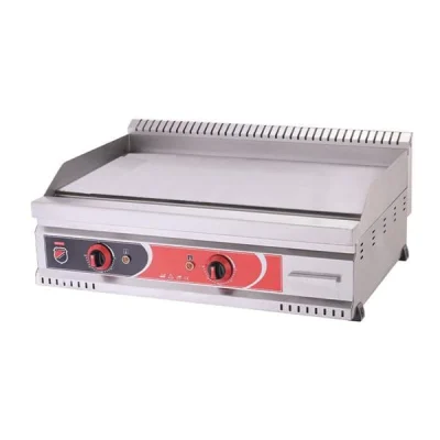 SilverInox PGE-80-D Elektrikli Pleyt Izgara Düz 80x60 cm