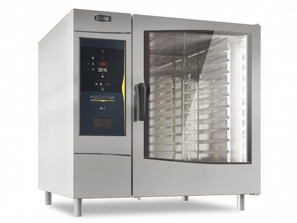 Zanussi 218983 Magistar Doğal Gazlı Kombi Fırın 10 Tepsili GN 2/1 Dijital Ekranlı
