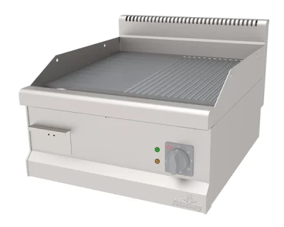 Atalay AEI-670-N CR Elektrikli Pleyt Izgara Oluklu Yüzey 60x70x30