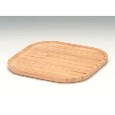 Zicco Al-30 Bambu Teşhir Tabak 25x25 Cm
