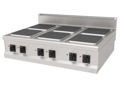 Atalay AEO-1290 S Elektrikli Ocak 6 Plateli Set Üstü 120x90x30