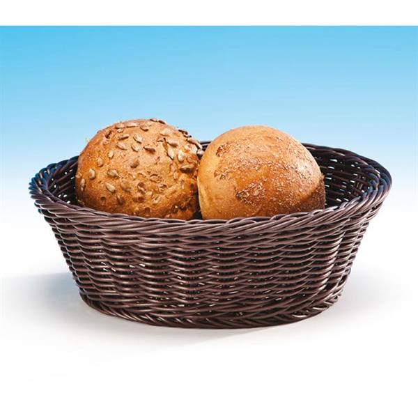 Zicco Jq 4005 Mini Oval Plastik Ekmek Sepeti 18x12x7 Cm