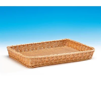 Zicco Jq 4206-Ib Dikdörtgen Sığ Küçük Plastik Sepet 40x29x5 Cm