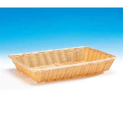 Zicco Jq 8003-G Dikdörtgen Küçük Plastik Ekmek Sepeti 42x30x7,5 Cm